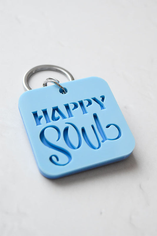 Keychain "Happy Soul"