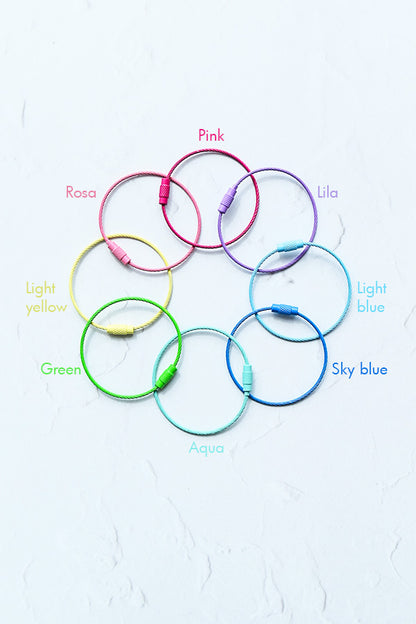 Keychain personalised "Romantic"