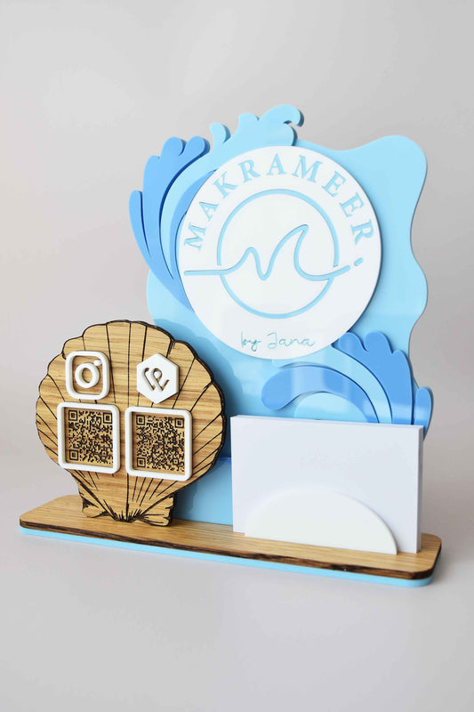 Business display custom made up to 3 parts